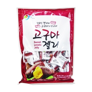 [불명] 고구마젤리 1봉 550g 제리 츄잉캔디 사탕