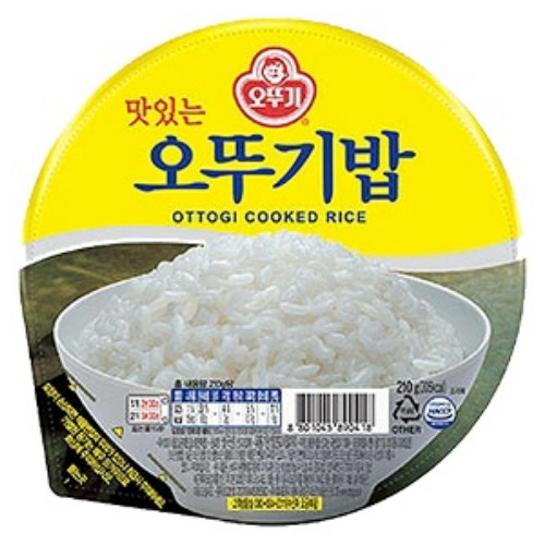 오뚜기 맛있는 오뚜기밥 흰밥 210g (5개)_이미지