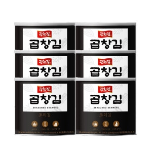 광천김 곱창 캔김 30g (6개)_이미지