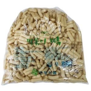 밀떡볶이떡 40MM 3.75kg 밀떡볶이 밀떡