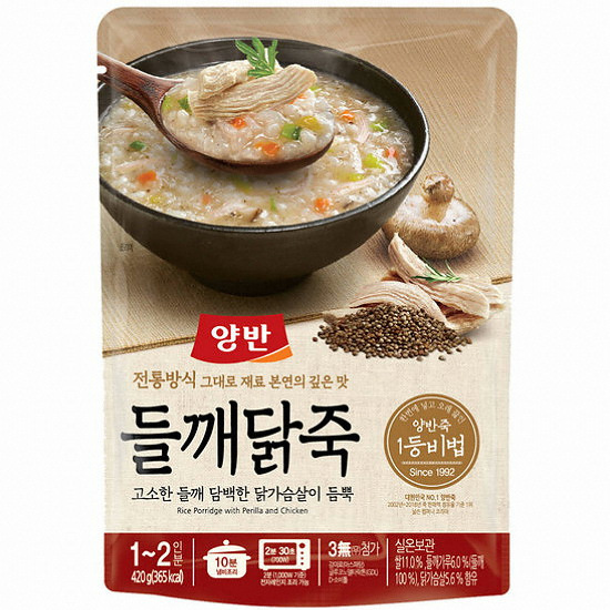 동원F&B 양반 들깨닭죽 420g (10개)