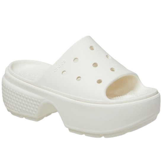 크록스 여성 스톰프 슬라이드_209346-0WV_이미지