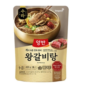 동원F&B 양반 수라 왕갈비탕 460g (4개)