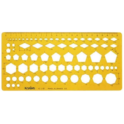 코링 9731830  템플레이트 K-110 종합형판