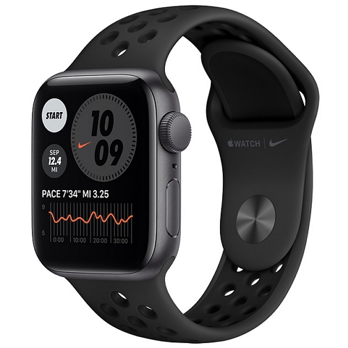 APPLE 워치 SE 44mm Cellular 스페이스 그레이 알루미늄 (나이키 스포츠밴드)_이미지