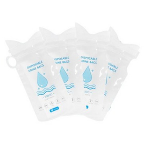 블루 휴대용 소변기 소변봉투 700ml