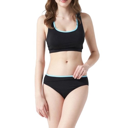 베이직엘르 BEL-S228K 여성 래쉬가드 탱크탑 이너세트