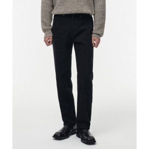 무신사 스탠다드 MUSINSA STANDARD 속기모 스트레이트 데님 팬츠 블랙 MMCNP803-BK 106285_이미지