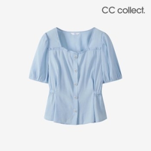 씨씨콜렉트 웨이스트 밴딩 프릴 네크라인 블라우스 LB_E252MSC144이미지입니다. 누르면 해당 게시물로 새창이동합니다.