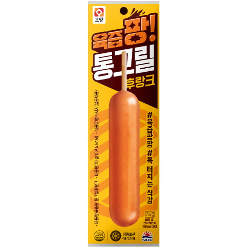 육즙팡 통그릴 후랑크 70g