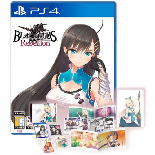 블레이드 아크스 리벨리온 프롬 샤이닝 한글판 PS4, 프리미엄 팬박스/패키지디스크_이미지