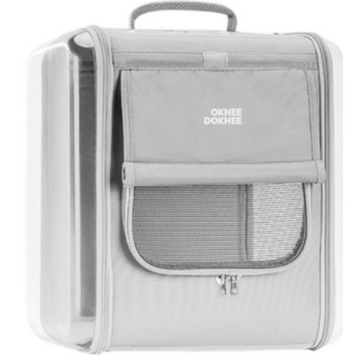 엘씨케이글로벌 옥희독희 네모냥 반려동물 백팩형 이동장