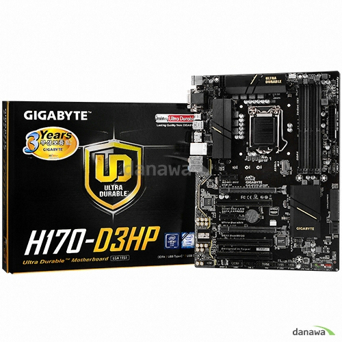 GIGABYTE GA-H170-D3HP 듀러블에디션 피씨디렉트_이미지