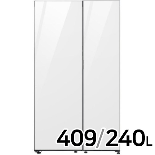 삼성전자 비스포크 키친핏 글램 RR40C7805AP + RZ24C59G0AP (화이트)이미지입니다. 누르면 해당 게시물로 새창이동합니다.