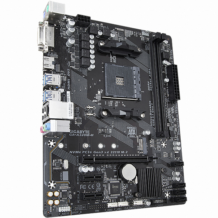GIGABYTE A320M-H 듀러블에디션 피씨디렉트_이미지
