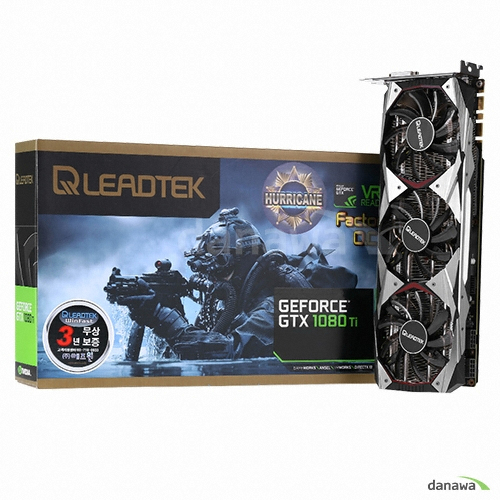 지포스 GTX1080 Ti HURRICANE OC D5X 11GB