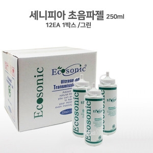 세니피아 초음파젤 250ml 12개 1박스 그린_이미지
