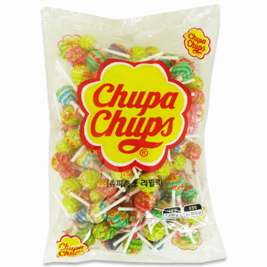 퍼페티반멜레 츄파춥스 리필백 120개입 1.2kg (1개)