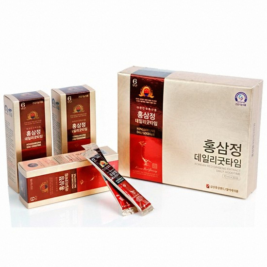 철이네식품  홍삼정 데일리굿타임 10ml 30포 (1개)
