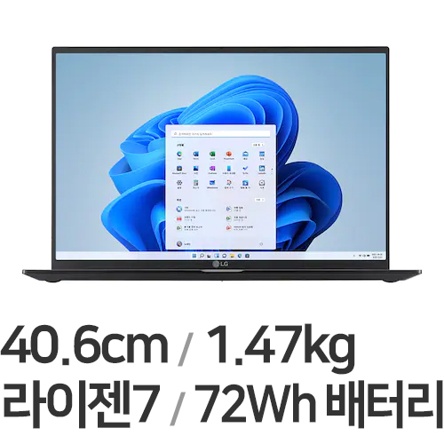 LG전자 울트라PC 엣지 16U70Q-HA76K (SSD 256GB + SSD 256GB)_이미지