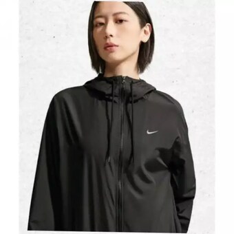 <b>나이키</b> 스포츠웨어 UV 루즈 핏 <b>후드</b> 재킷 W 블랙 세일 IM8162-010