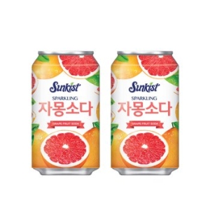 썬키스트 스파클링 자몽소다 355ml (24개)_이미지