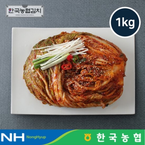 한국농협김치 전라도 순천 남도 포기김치 전라도식 1kg_이미지