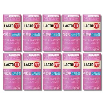 종근당건강 <b>락토</b><b>핏</b> 슈퍼슬림 2g 30포