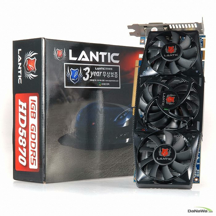 LANTIC �󵥿� HD 5870 D5 1GB
