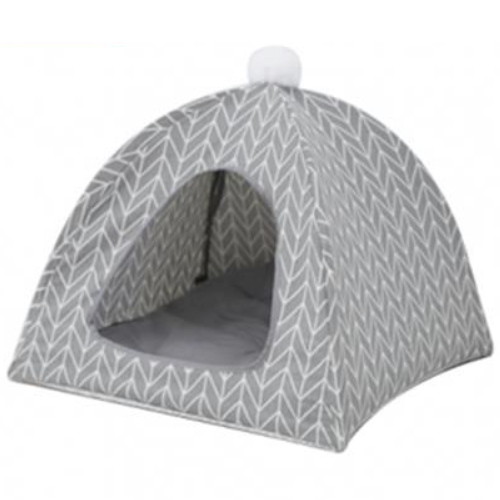 레드퍼피 펫티플 펫텐트 파스텔그레이 (방석포함) (대형)_이미지