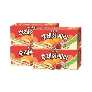 오리온 후레쉬베리 168g (4개)