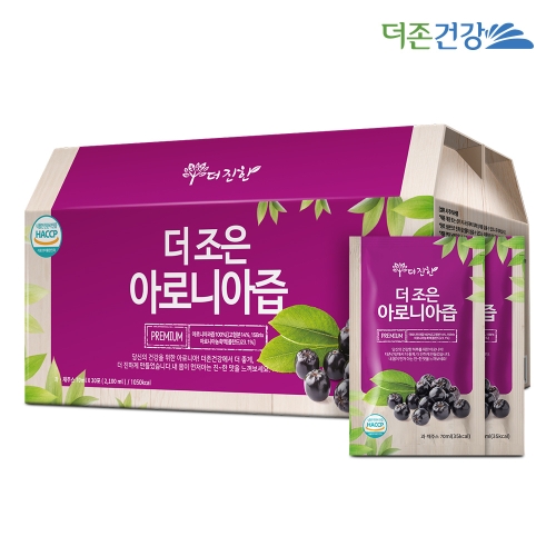더조은 아로니아즙 70ml 30포 1박스