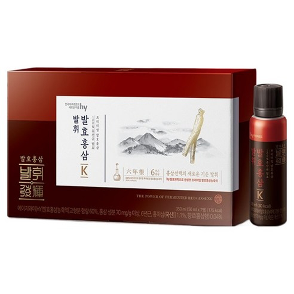 발휘 발효홍삼K 50ml 7병