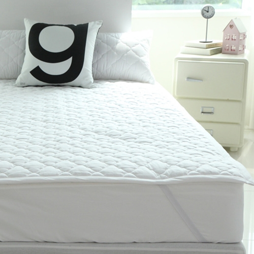 미담 바숨 순면누빔 고정밴딩 침대패드 (킹 K)_이미지