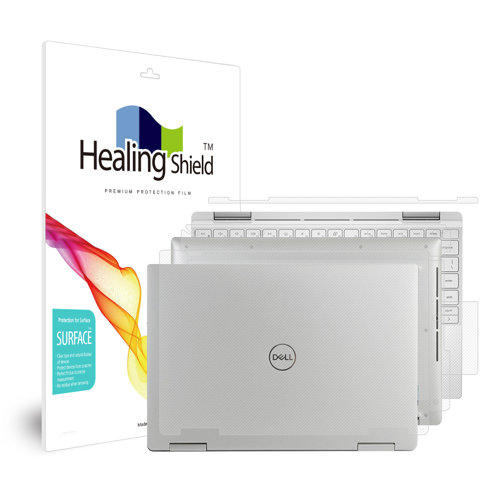 델 2in1 XPS 13 7390 무광 외부보호필름 3종 세트