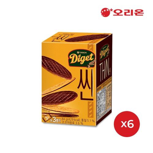 오리온 닥터유 다이제 씬 84g (6개)_이미지