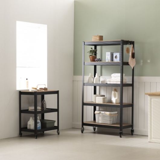 홈던트하우스 4단 이동식 앵글선반 600x300 (105cm(높이))_이미지