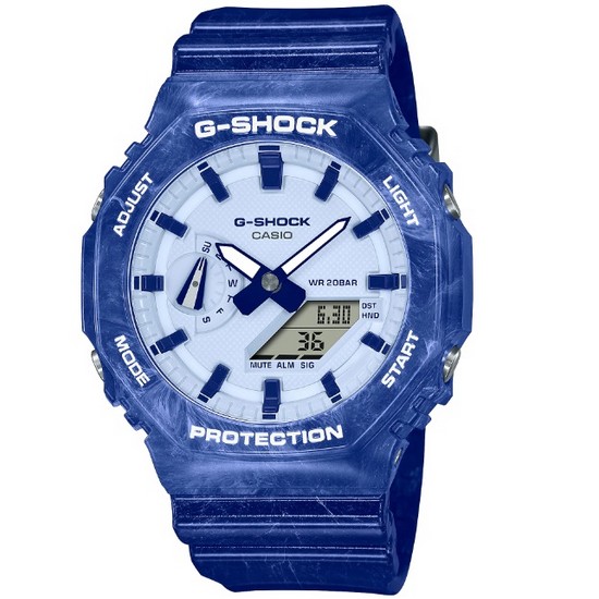 ī�ÿ� G-SHOCK GA-2100BWP-2A