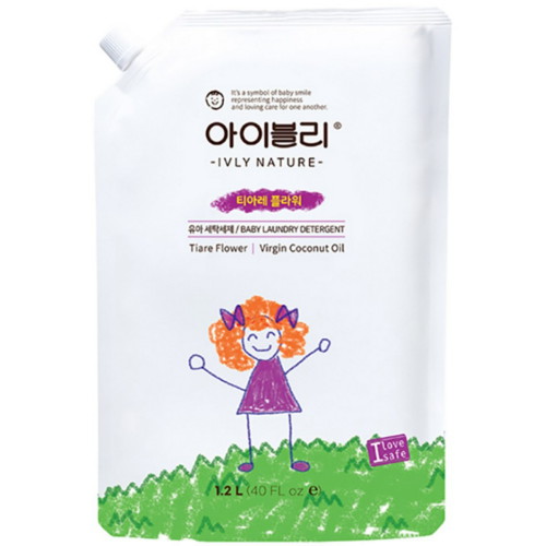 아이블리네이처 유아 세제 티아레 플라워향 1.2L 2개