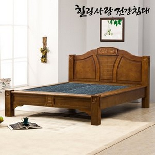 힐링사랑건강침대 S3600 숯침대 Q (참나무통숯)