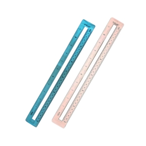 미드 자 30cm, 색상랜덤