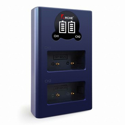 Arche 후지필름 NP-W126 호환 LCD 듀얼충전기