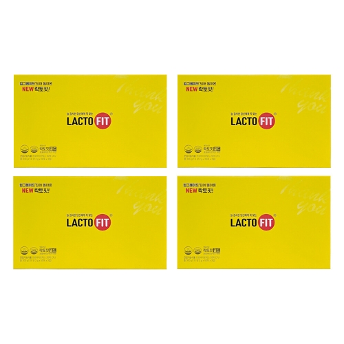종근당건강 락토핏 생유산균 골드 선물세트 2g 150포 (4개)_이미지
