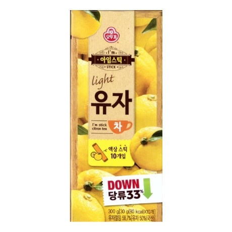 오뚜기 아임스틱 유자차 10T (1개)_이미지