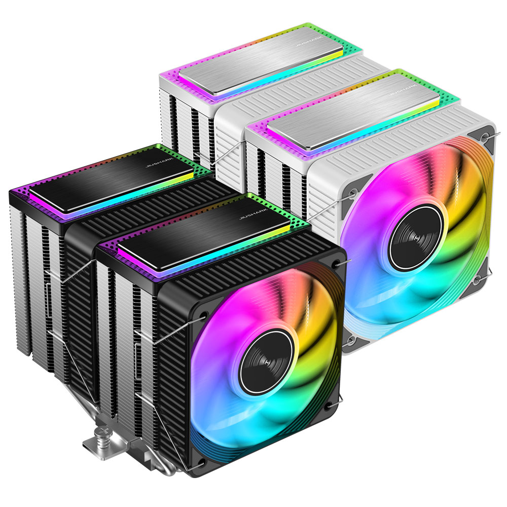 JIUSHARK JF200MINI Crystal ARGB (블랙)