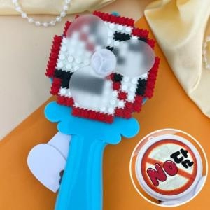 오렌지몰 디폼 끼우기블럭 금연 손선풍기 만들기 금연마크