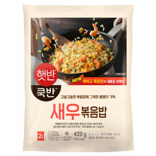 CJ제일제당 햇반 쿡반 새우볶음밥 420g_이미지