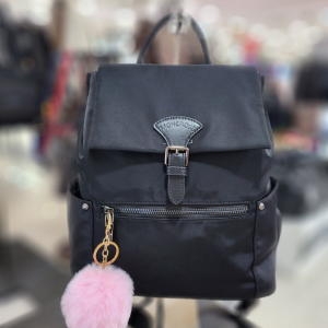 몽크로스 여성원단백팩최신상템심플한데일리백수납공간굿WBP99107BK_이미지