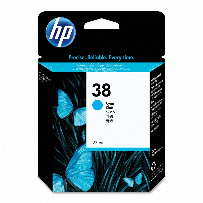HP 정품 38 (C9415A) 파랑_이미지