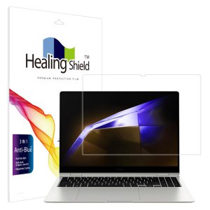 폰트리 힐링쉴드 삼성전자 갤럭시북4 프로 360 NT960QGQ NT960QGK 액정보호필름 (블루라이트차단)_이미지